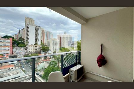 Varanda de kitnet/studio para alugar com 1 quarto, 27m² em Cerqueira César, São Paulo