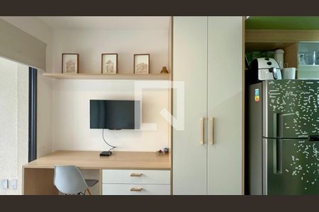 Studio de kitnet/studio para alugar com 1 quarto, 27m² em Cerqueira César, São Paulo