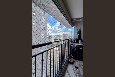 Varanda da Sala de apartamento para alugar com 2 quartos, 49m² em Barra Funda, São Paulo