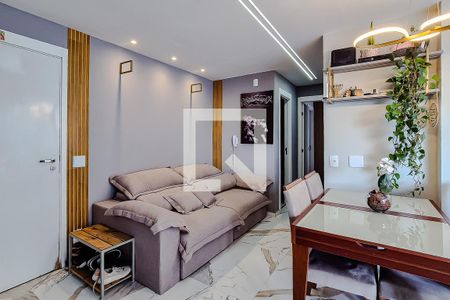 Sala de apartamento para alugar com 2 quartos, 49m² em Barra Funda, São Paulo