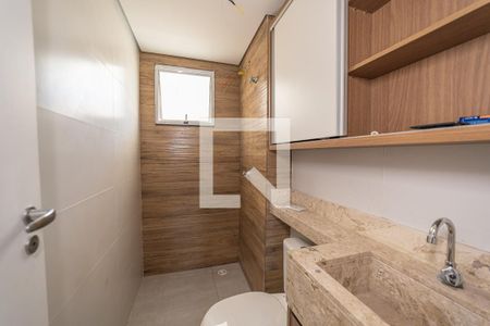 Banheiro de apartamento à venda com 2 quartos, 49m² em Vila Ré, São Paulo