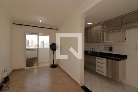 Sala de apartamento para alugar com 2 quartos, 55m² em Vila Alpina, Santo André