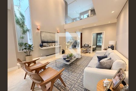 Sala de casa de condomínio à venda com 3 quartos, 329m² em Jardim Santa Teresa, Jundiaí