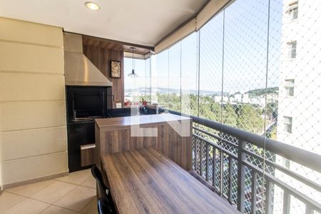 Área gourmet de apartamento à venda com 2 quartos, 100m² em Residencial Tambore Iii, Santana de Parnaíba