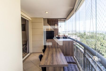 Área gourmet de apartamento à venda com 2 quartos, 100m² em Residencial Tambore Iii, Santana de Parnaíba