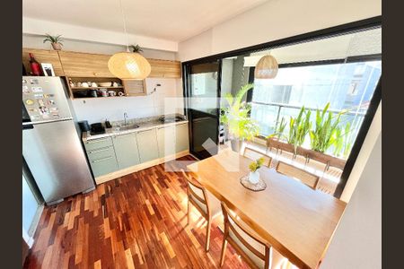 Sala/Cozinha de apartamento para alugar com 2 quartos, 53m² em Jardim São Paulo, São Paulo