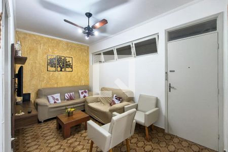 Sala  de apartamento para alugar com 2 quartos, 60m² em Aviação, Praia Grande