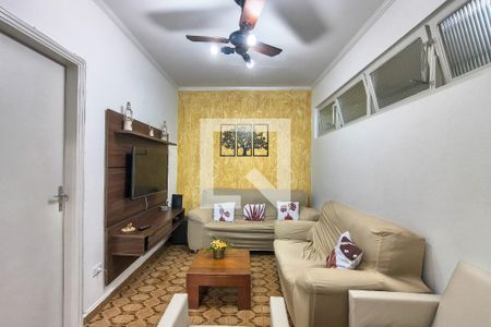 Sala de apartamento para alugar com 2 quartos, 60m² em Aviação, Praia Grande