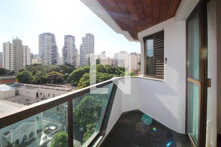 Varanda de apartamento à venda com 3 quartos, 116m² em Jardim Paulista, São Paulo