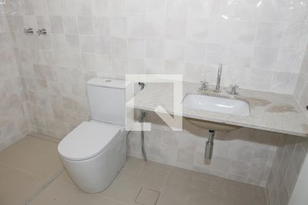 Banheiro da Suíte de apartamento à venda com 1 quarto, 57m² em Lapa, São Paulo