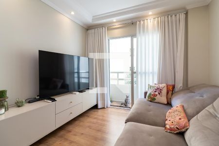 Sala de Estar de apartamento à venda com 2 quartos, 64m² em Mandaqui, São Paulo