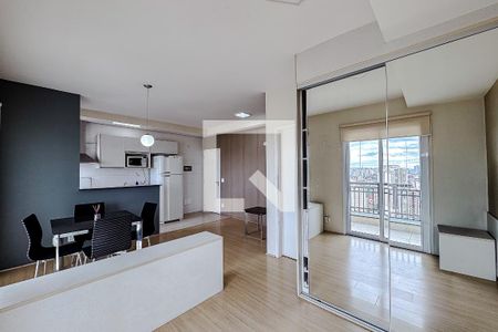 Sala/Quarto de apartamento para alugar com 1 quarto, 45m² em Vila Regente Feijó, São Paulo