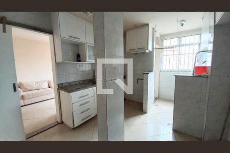 Cozinha de apartamento à venda com 2 quartos, 53m² em Cidade Nova, Rio de Janeiro