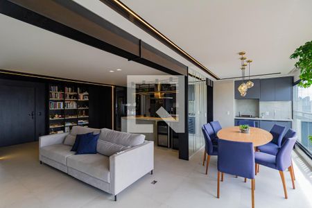 Varanda gourmet de apartamento à venda com 3 quartos, 136m² em Jardim Dom Bosco, São Paulo