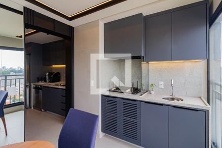 Varanda gourmet de apartamento à venda com 3 quartos, 136m² em Jardim Dom Bosco, São Paulo