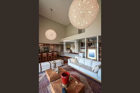 Sala de apartamento à venda com 3 quartos, 186m² em Paraíso do Morumbi, São Paulo