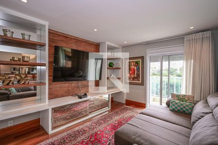 Sala de Tv de apartamento à venda com 3 quartos, 186m² em Paraíso do Morumbi, São Paulo