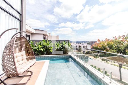 Vista da Sala de casa de condomínio à venda com 4 quartos, 525m² em Residencial Burle Marx, Santana de Parnaíba