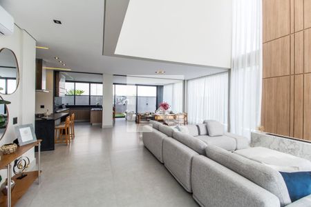 Sala  de casa de condomínio à venda com 4 quartos, 525m² em Residencial Burle Marx, Santana de Parnaíba