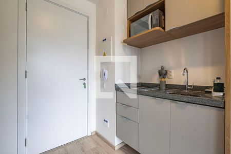 Sala/Cozinha de apartamento para alugar com 1 quarto, 25m² em Pinheiros, São Paulo