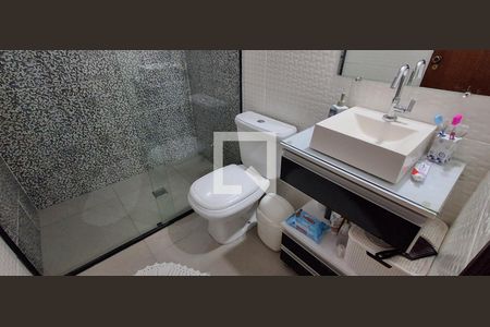 Banheiro Suíte  de apartamento à venda com 3 quartos, 110m² em Rudge Ramos, São Bernardo do Campo