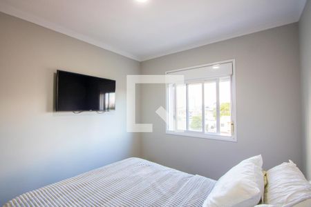 Quarto 1 - Suíte de apartamento para alugar com 2 quartos, 60m² em Vila Príncipe de Gales, Santo André