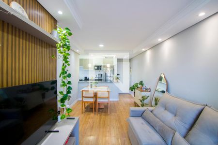 Sala de apartamento para alugar com 2 quartos, 60m² em Vila Príncipe de Gales, Santo André