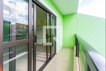 Varanda da Sala de casa à venda com 3 quartos, 220m² em Jardim Las Vegas, Santo André