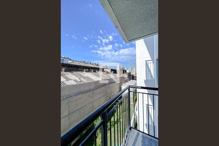 Varanda da Sala de apartamento para alugar com 1 quarto, 27m² em Brás, São Paulo