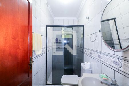Banheiro de casa para alugar com 3 quartos, 187m² em Campanário, Diadema