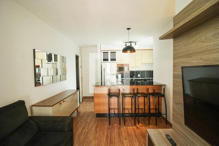 Sala de apartamento para alugar com 2 quartos, 50m² em Vila Anastácio, São Paulo