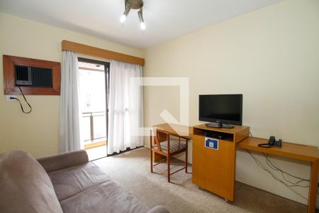 Sala de Estar e Jantar de apartamento à venda com 1 quarto, 42m² em Jardim Paulista, São Paulo