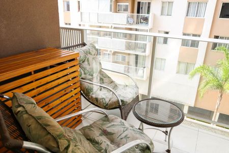 Varanda da Sala de apartamento à venda com 3 quartos, 70m² em Todos Os Santos, Rio de Janeiro