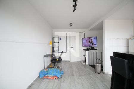 Sala/Cozinha de apartamento à venda com 1 quarto, 59m² em Vila Andrade, São Paulo