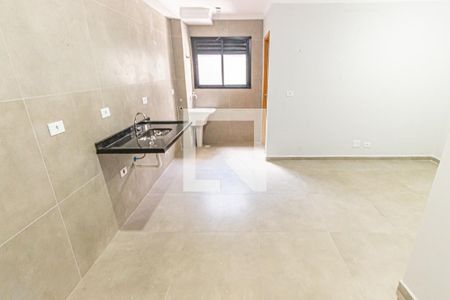 Sala/Cozinha de apartamento à venda com 2 quartos, 41m² em Vila Invernada, São Paulo