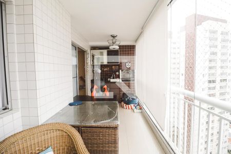 Varanda gourmet de apartamento à venda com 3 quartos, 126m² em Santana, São Paulo