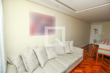 Sala de apartamento à venda com 3 quartos, 63m² em Jardim Utinga, Santo André