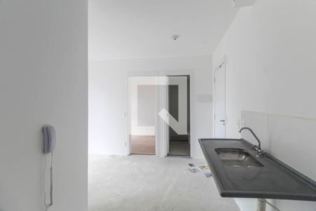 Sala/Cozinha de apartamento à venda com 2 quartos, 37m² em Vila Independencia, São Paulo