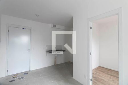 Sala/Cozinha de apartamento à venda com 2 quartos, 37m² em Vila Independencia, São Paulo