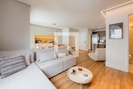 Sala de apartamento à venda com 1 quarto, 77m² em Vila Mariana, São Paulo