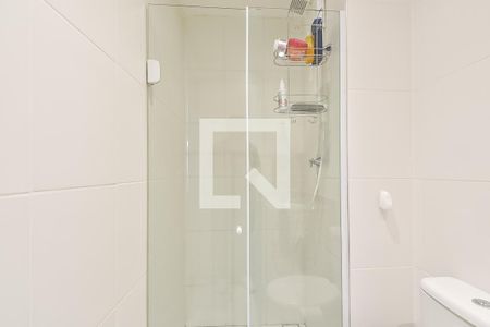 Banheiro de kitnet/studio à venda com 1 quarto, 27m² em Ipiranga, São Paulo