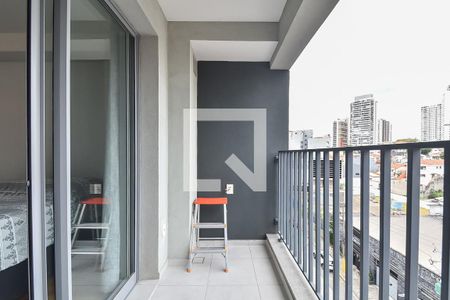 Varanda de kitnet/studio à venda com 1 quarto, 27m² em Ipiranga, São Paulo