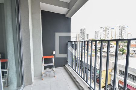 Varanda de kitnet/studio à venda com 1 quarto, 27m² em Ipiranga, São Paulo