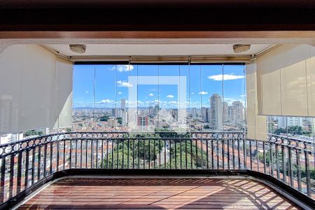 Varanda da Sala de apartamento à venda com 4 quartos, 315m² em Tatuapé, São Paulo