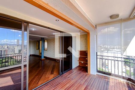 Varanda da Sala de apartamento à venda com 4 quartos, 315m² em Tatuapé, São Paulo