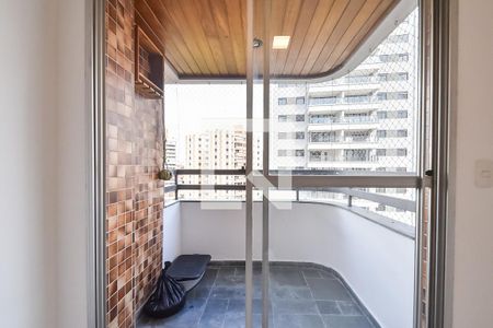 Varanda da sala de apartamento para alugar com 2 quartos, 57m² em Vila Mariana, São Paulo