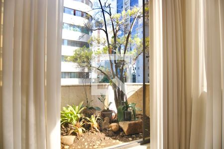 Sala - Varanda/Jardim de apartamento para alugar com 6 quartos, 370m² em Lourdes, Belo Horizonte