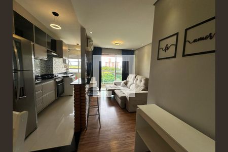 Sala de apartamento à venda com 2 quartos, 57m² em Bethaville I, Barueri