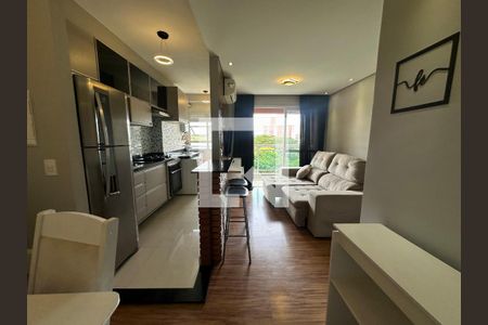 Sala de apartamento à venda com 2 quartos, 57m² em Bethaville I, Barueri