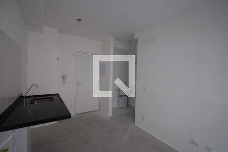 Sala / Cozinha  de kitnet/studio à venda com 1 quarto, 28m² em Vila Gustavo, São Paulo